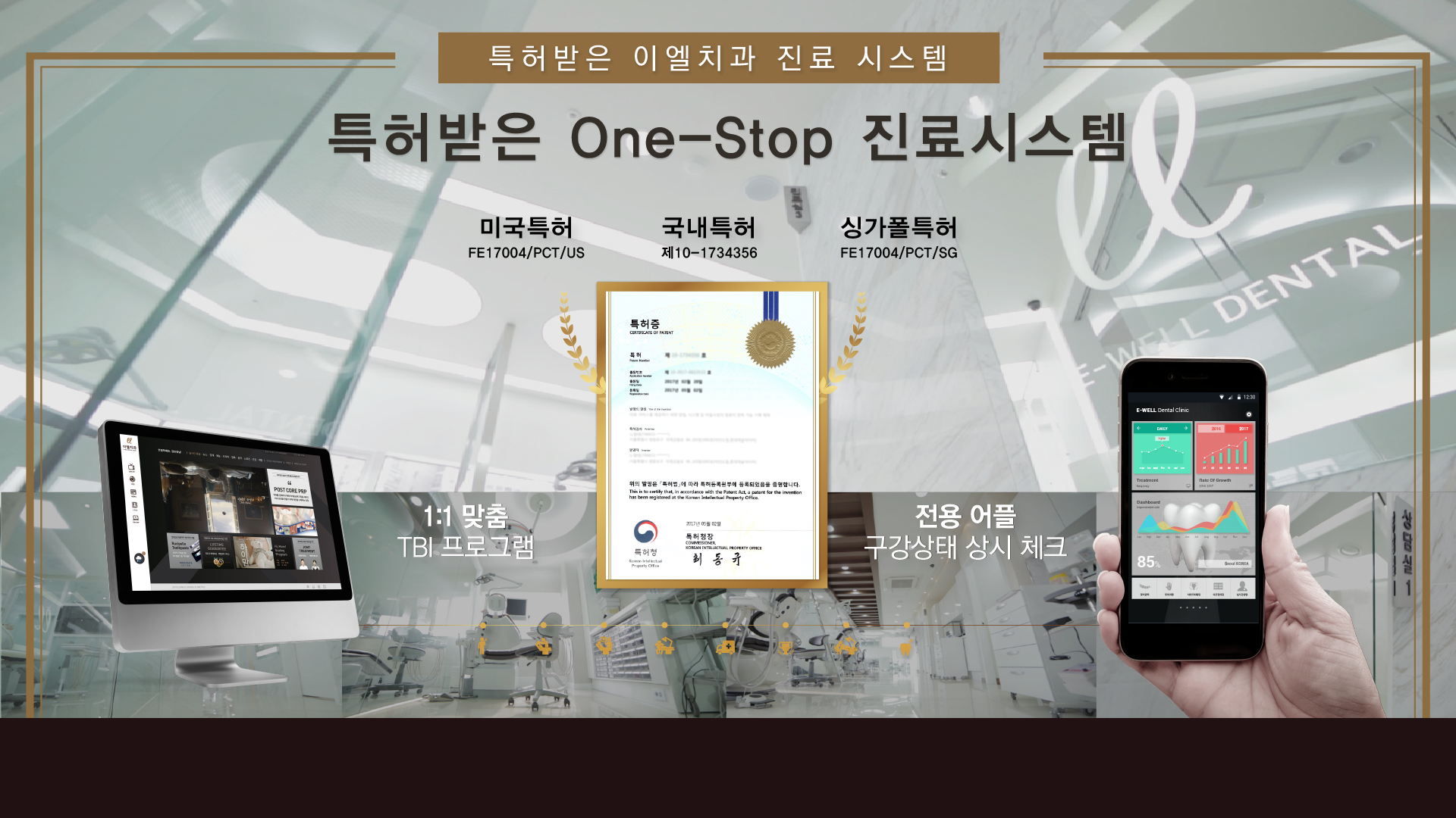 특허받은 One-Stop 이엘치과 진료 시스템